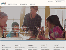 Tablet Screenshot of ets.org